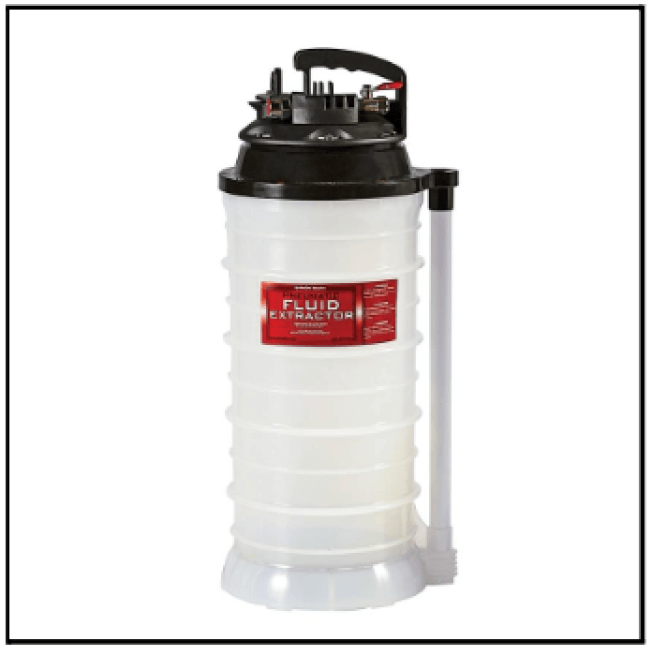 JohnDow Industries 2.7-Gallon Pneumatic Vacuum Fluid Extractor
